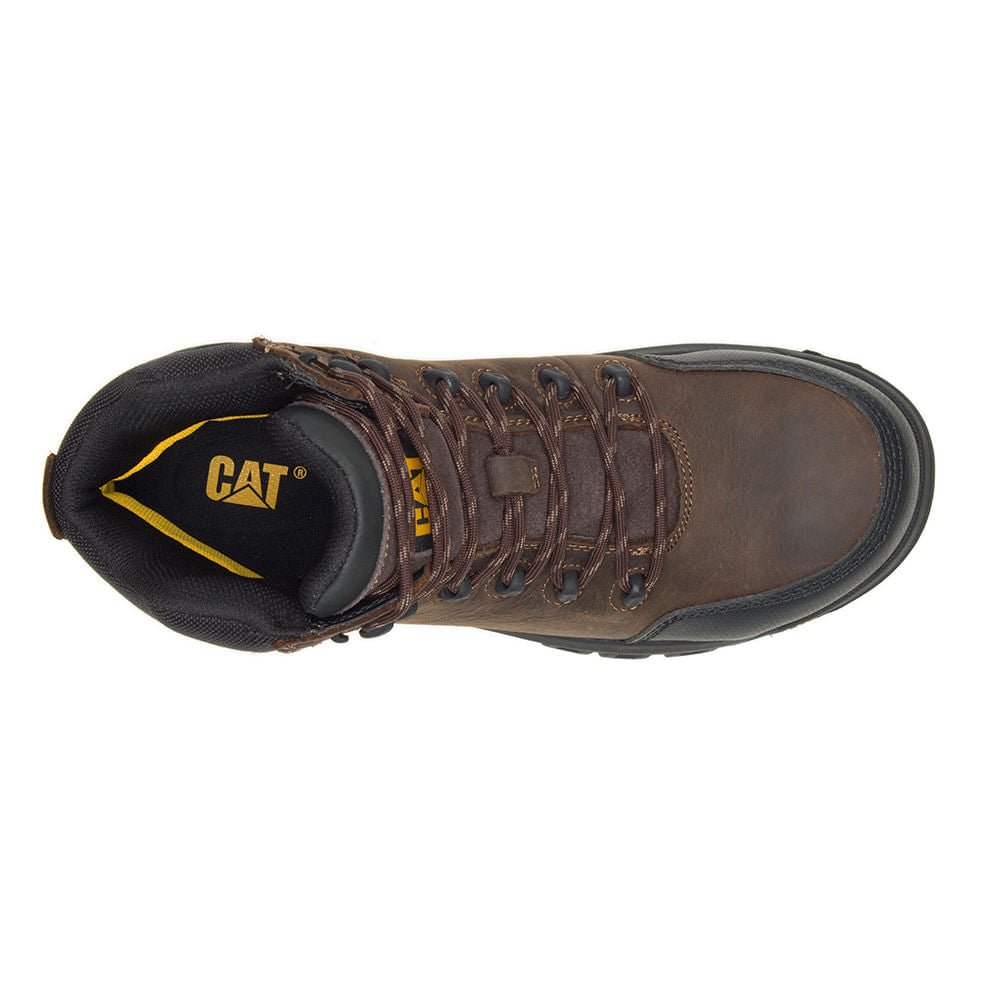 Zapato Industrial Caterpillar Resorption CT WP Seal Brown P90977 - CAT SERVICE PERU S.A.C.